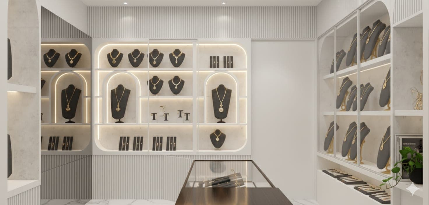 Jewellery Counter Design