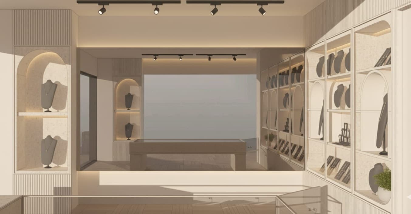 Jewellery Showroom Ambience